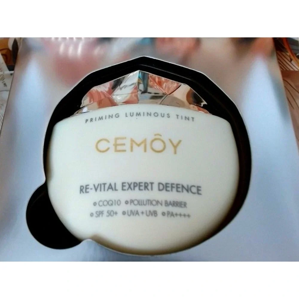 Cemoy Priming Luminous Tint Re-vital Expert Defence Spf 50+ 50g,BRAND NEW IN BOX